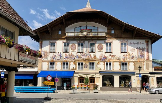 Oberammergau town